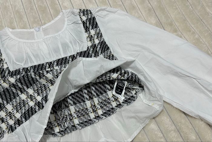 Blouse à carreaux - photo numéro 3