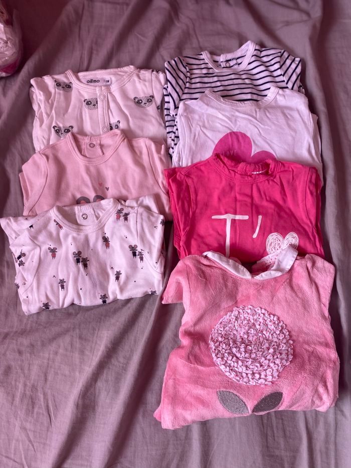 Lot pyjama fille 1 mois