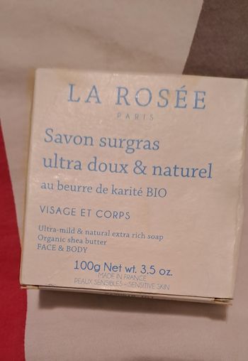 🌿 LA ROSÉE PARIS – Savon Surgras Ultra Doux & Naturel 🌿