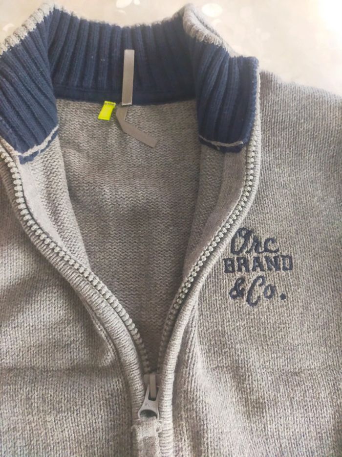 Veste en laine grise neuve  12 ans Orchestra - photo numéro 2