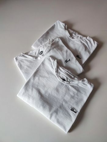 Lot de 3 t-shirts blancs Petrol Industries – Taille XL/L
