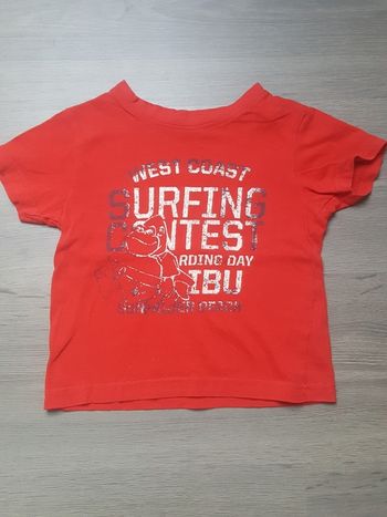 T-shirt manches courtes taille 3 and