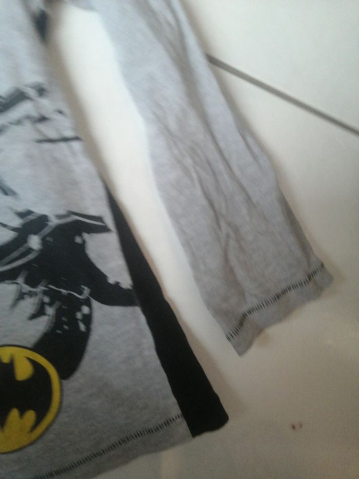 Tee shirt manche longue batman 134/140 - photo numéro 2
