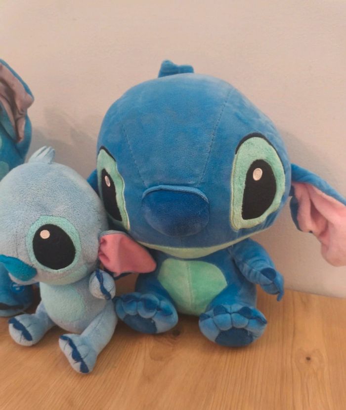 Lot 3 peluches Stitch - photo numéro 2