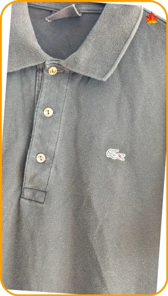 Polo Lacoste homme M vintage - photo numéro 3