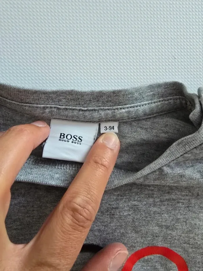 Tee shirt manches longues Hugo Boss - photo numéro 2