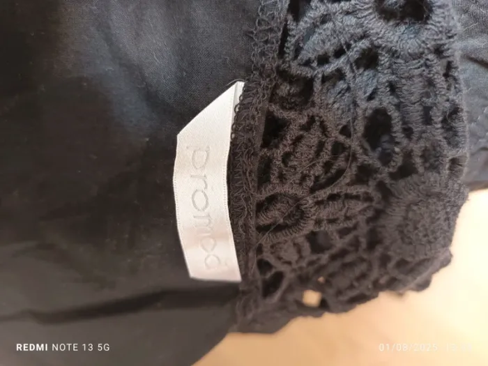 Magnifique Combi short Promod taille XL noir - photo numéro 5