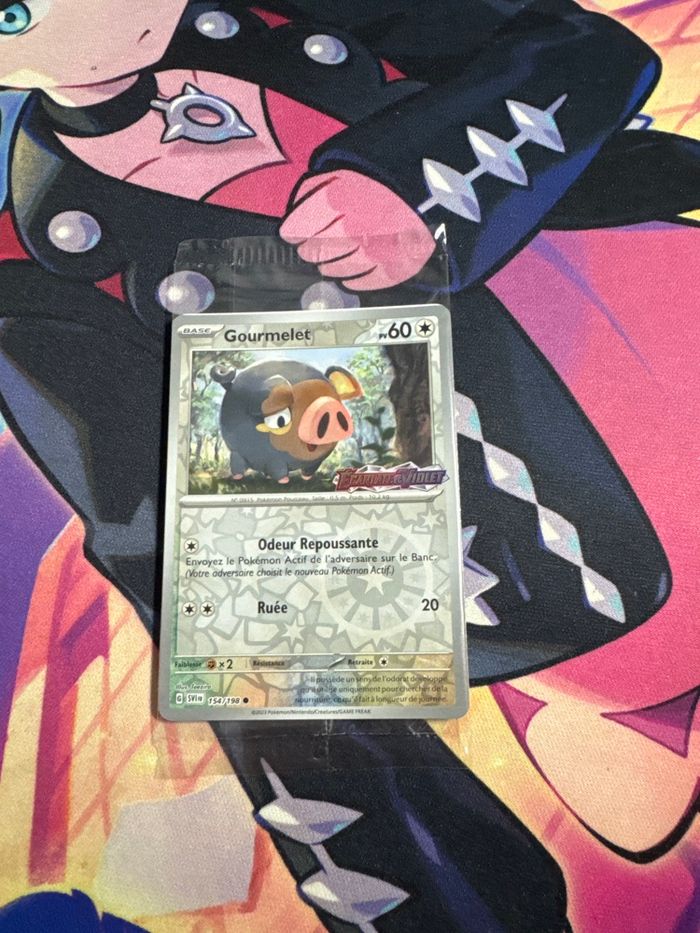 Carte Pokémon 154/198 écarlate et violet stamp