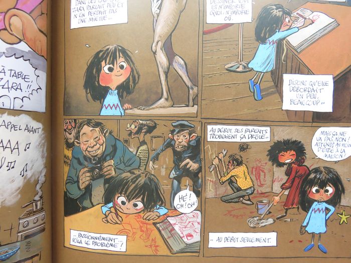 BD jeunesse : Le secret de Zara (Fred Bernard & Benjamin Flao) - photo numéro 7