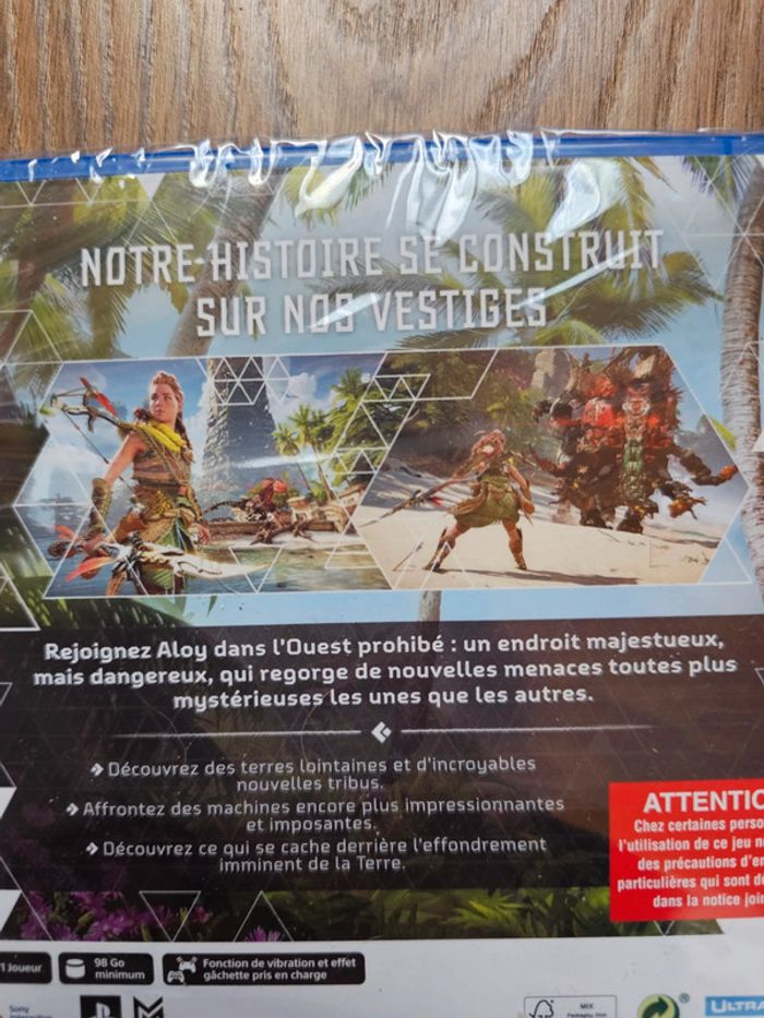 NEUF jeux PS5 Horizon Forbidden West - photo numéro 3