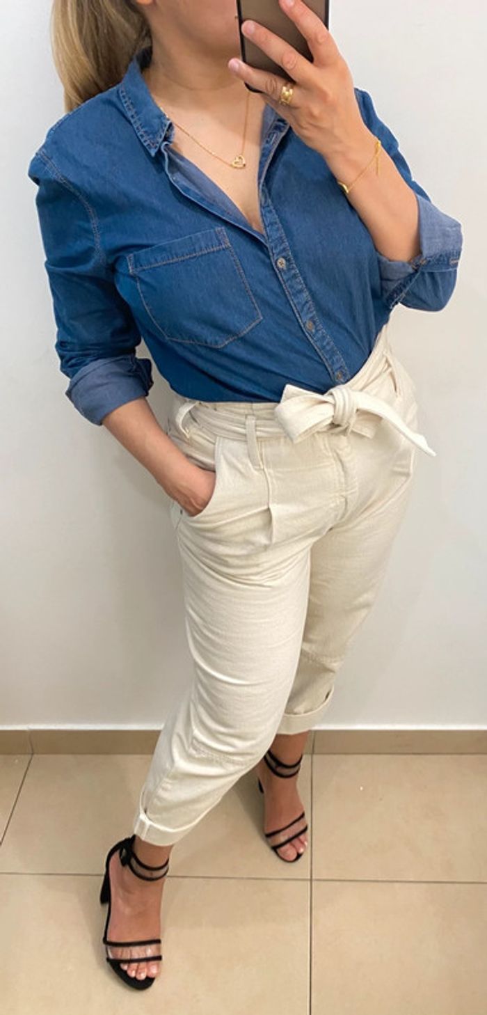 Chemise en jean - photo numéro 5