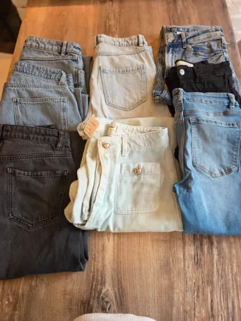 Lot 8 jeans 👖  36/38 pimkie et Hm
