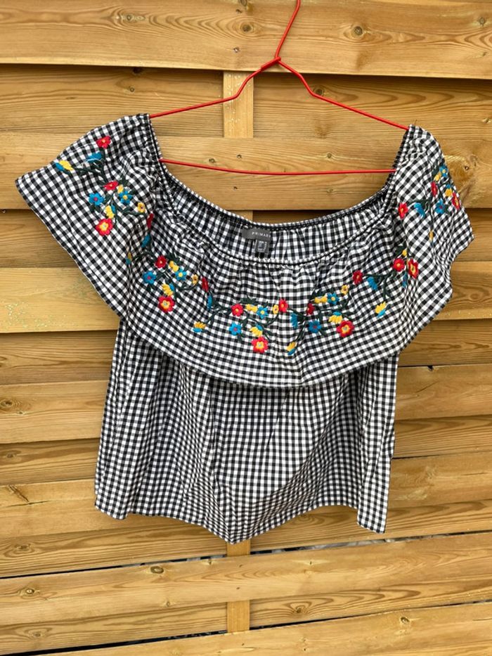 Top fleuri taille 42 - photo numéro 4