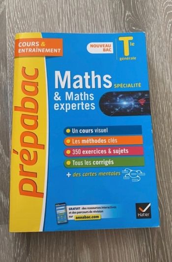 Prépabac Maths et Maths expertes Terminale