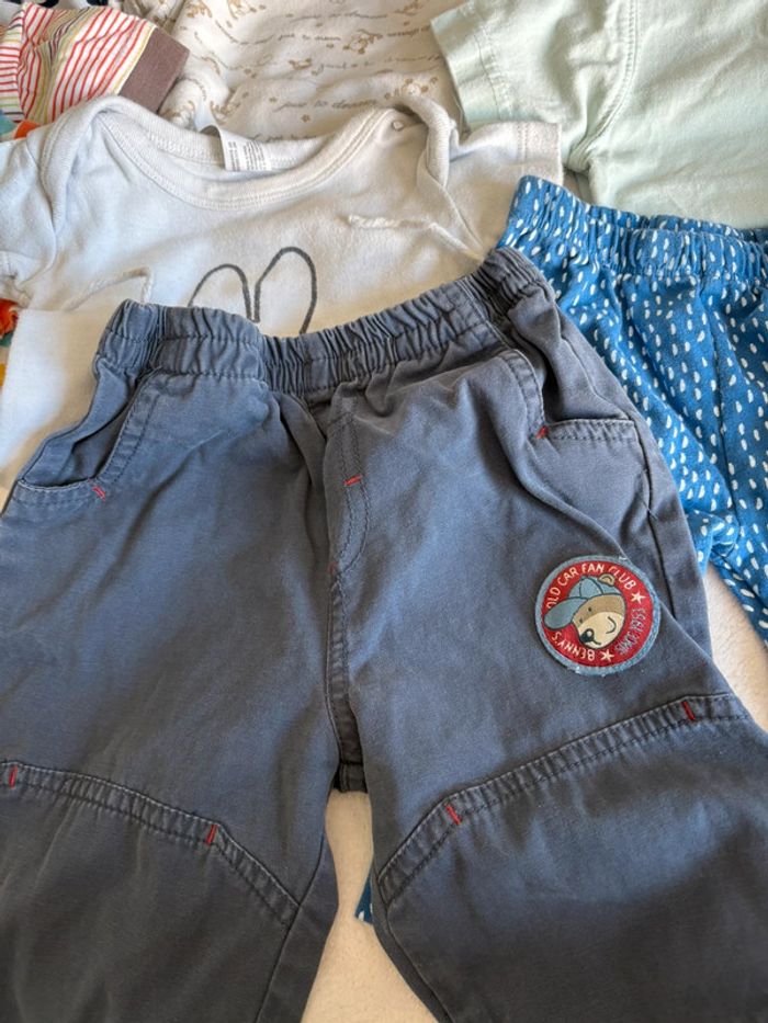 👶 Lot vêtements bébé garçon 6 mois  Été - photo numéro 5