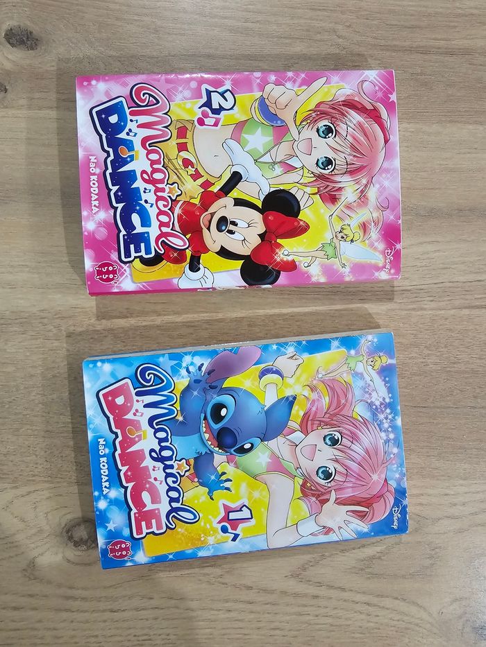 2 manga stitch minnie magical dance livre BD