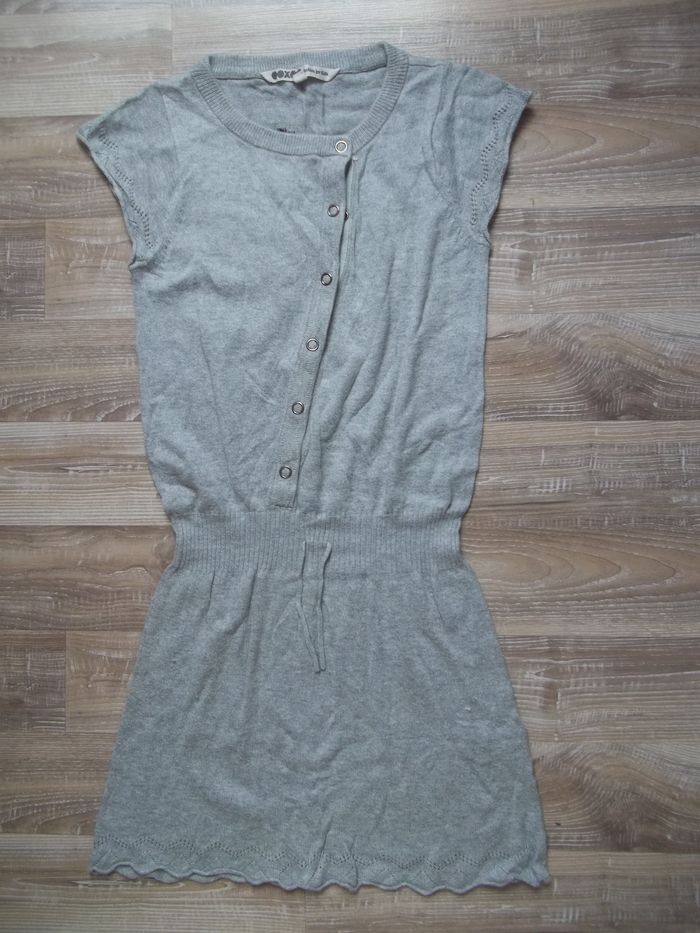 Chasuble angora gris guitare (Robe2) Ooxoo 12 ans/152 cm - photo numéro 1