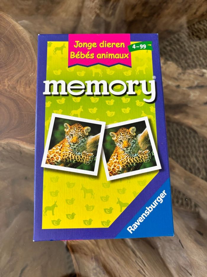 Jeu Memory bébés animaux