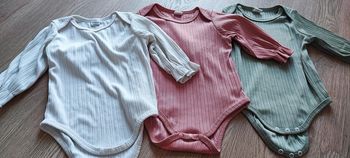 Lot 3 bodies 9-12 mois en très bon état