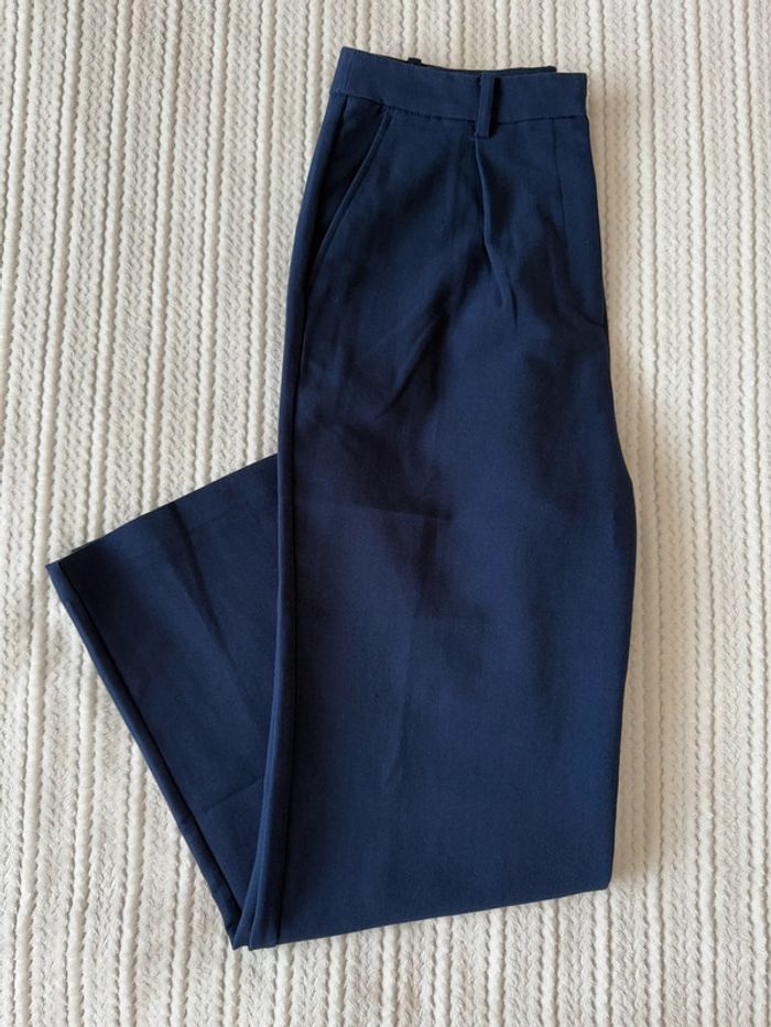 Très beau pantalon fluide bleu marine / Taille 42 - photo numéro 9