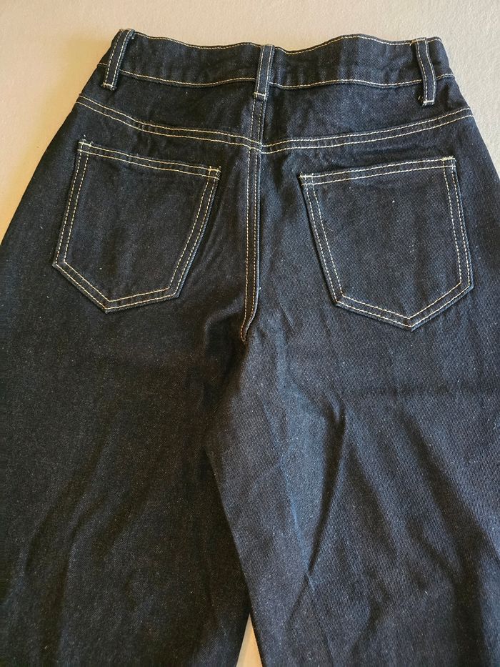 Jeans femme bleu foncé Boohoo - photo numéro 8