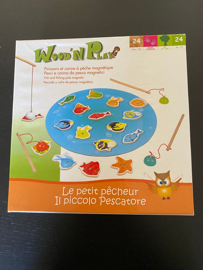Jeu de pêche en bois - photo numéro 3