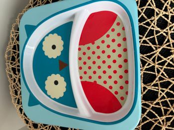 Assiette à compartiments Hibou Marque : SKIP HOP