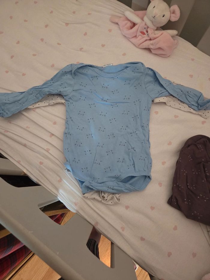 Lot 4 body garçon 2 ans 24 mois kiabi mots d'enfants - photo numéro 5