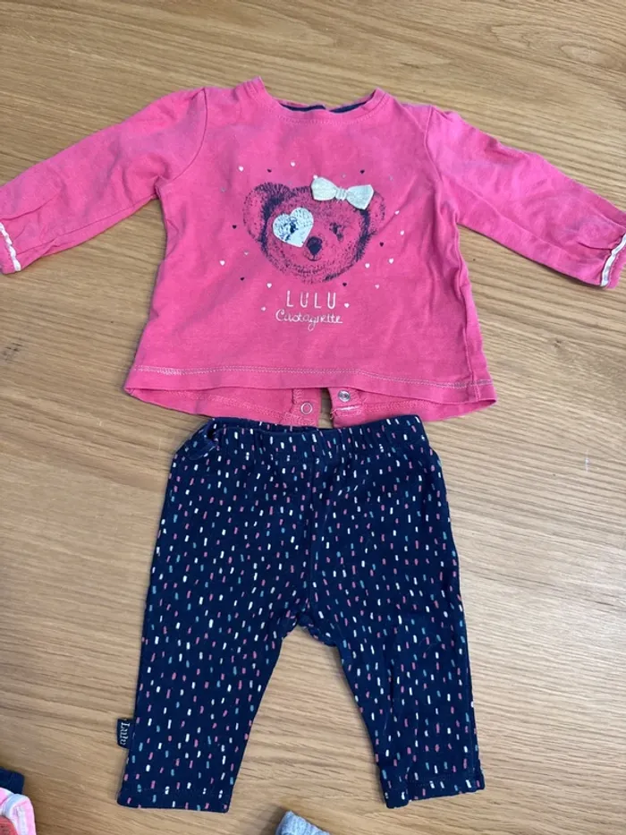 Tenue bébé fille Lulu castagnette