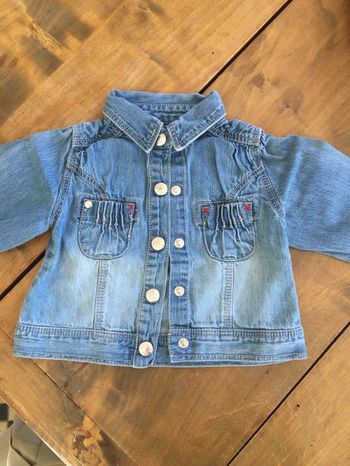 Veste jean mixte