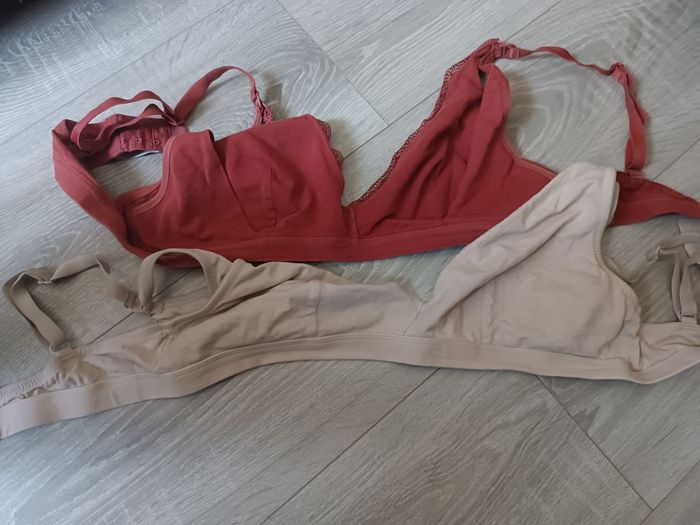 Lot 2 soutiens-gorge d’allaitement – Confort & simplicité