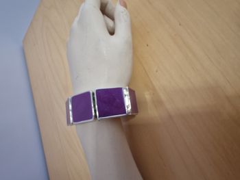 Bracelet fantaisie violet
