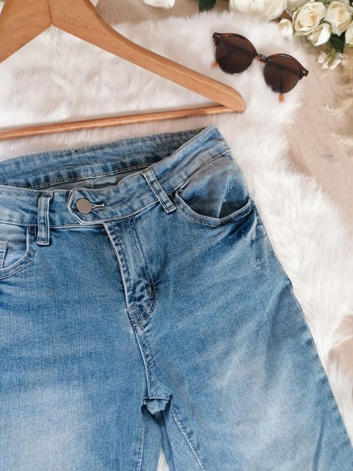 Jolie jeans taille Haut patte Deff taille 36 - photo numéro 2