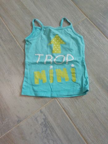 Débardeur 24 mois fille