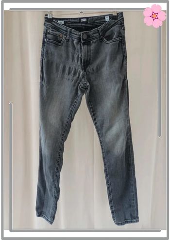Jeans gris Jack&jones skinny 164cm 14ans