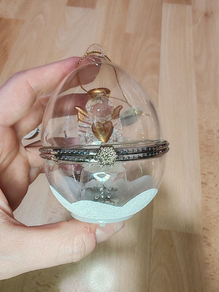 Lot de 2 boules de Noël qui s'illuminent - photo numéro 2