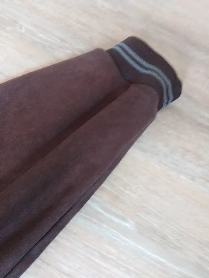 Veste homme marron suedine atlas for men 4xl - photo numéro 5
