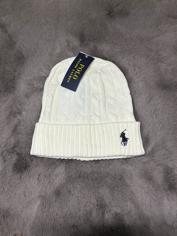 Bonnet Ralph Lauren beige