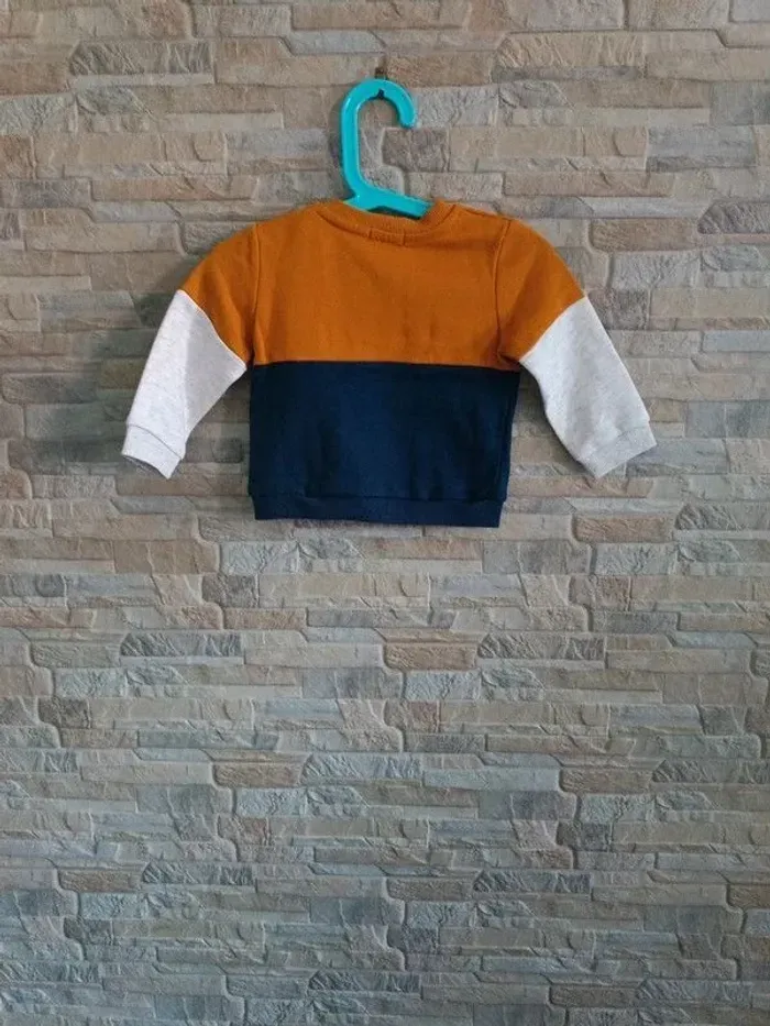 Sweat moutarde In Extenso 12M - photo numéro 2