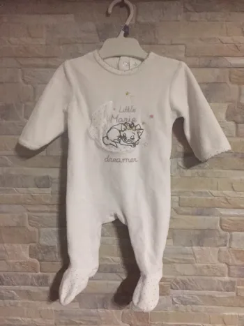 Pyjama blanc Disney baby 3M
