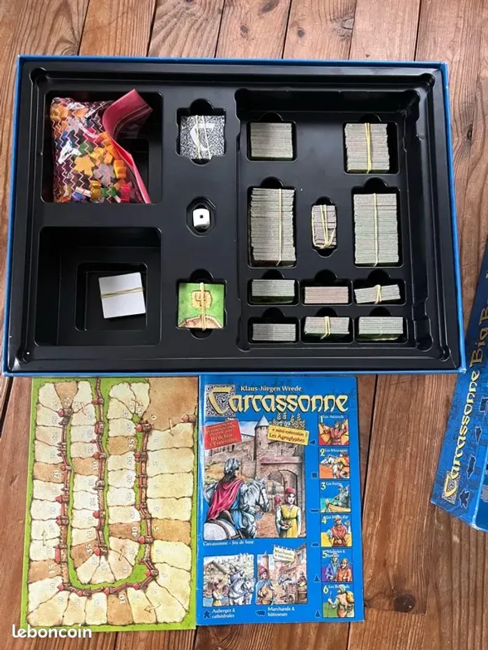 Carcassonne Big Box 9 extensions - manque quelques pièces - photo numéro 5