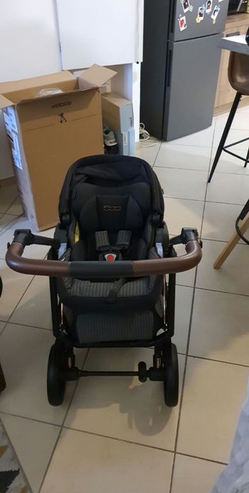 Poussette trio Peg Perego veloce edition Fiat 500