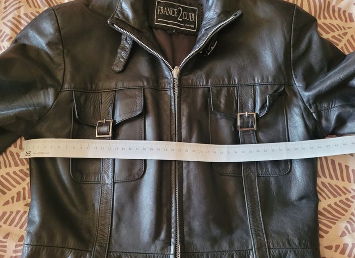 veste en cuir véritable - photo numéro 9