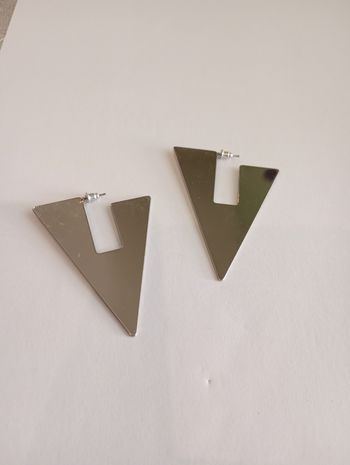 Boucles d'oreille triangles