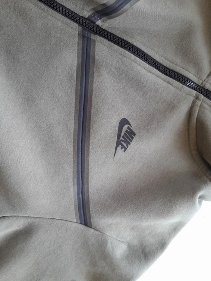 Veste sweat zip capuche Nike Tech Fleece taille L - photo numéro 11