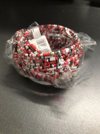 bracelet perles multi-rangs