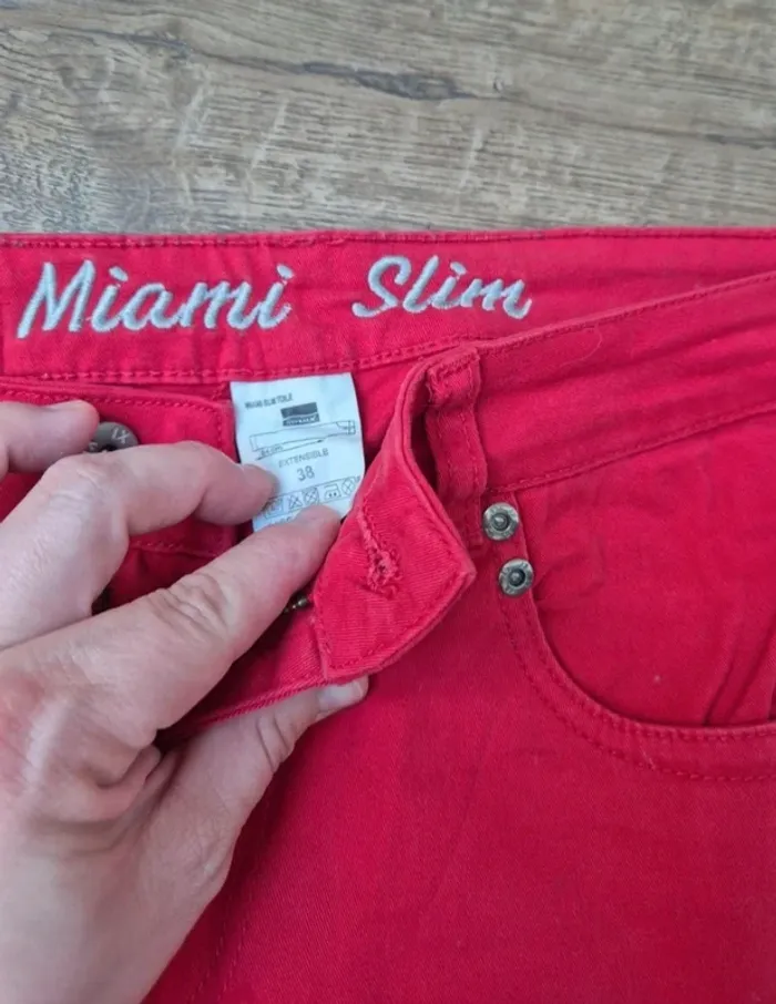2 pantalons influx taille 38 très bon état - photo numéro 6