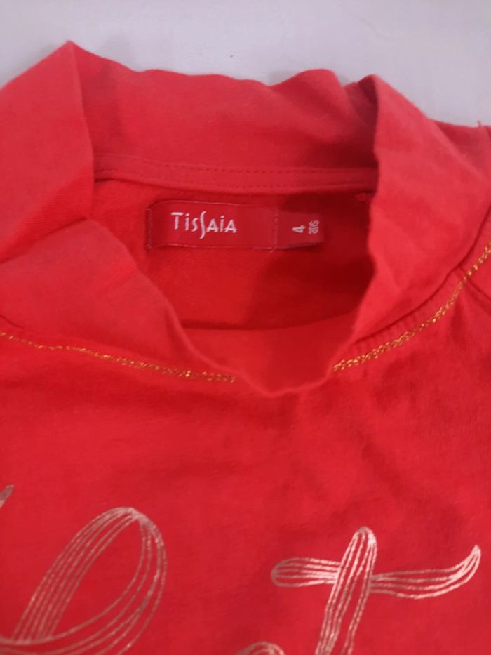 Tee shirt manches longues Tissaia, 4 ans - photo numéro 2