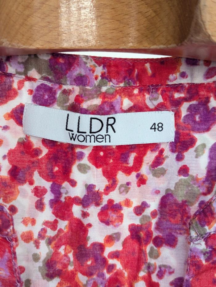 Blouse colorée sans manches LLDR - Taille 48 - photo numéro 2