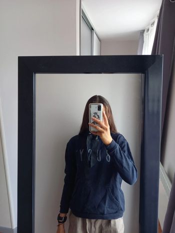 Sweat kiabi xs bleu